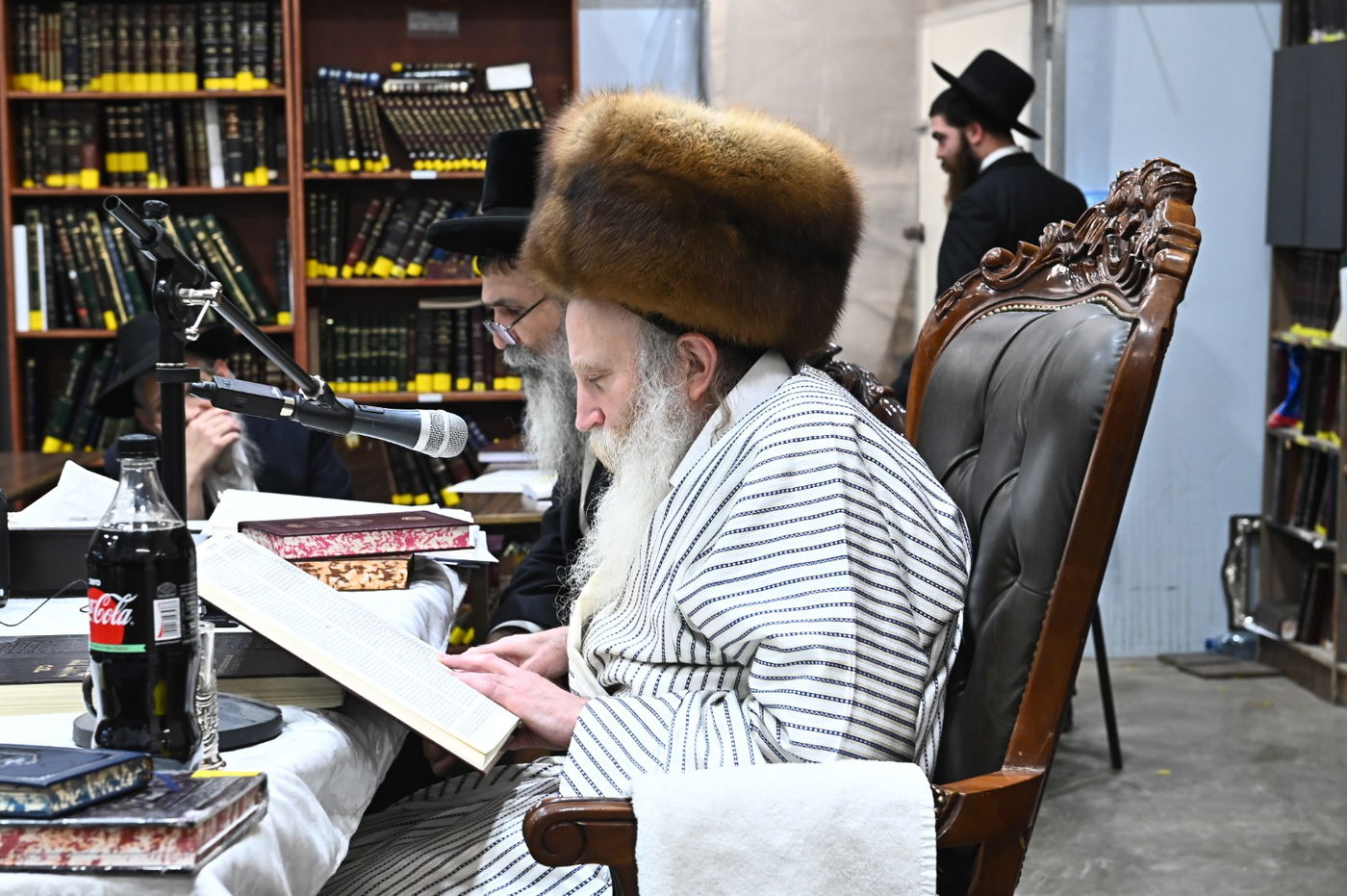 הגרי"מ מורגנשטרן בשיעור בישיבת תורת הנסתר