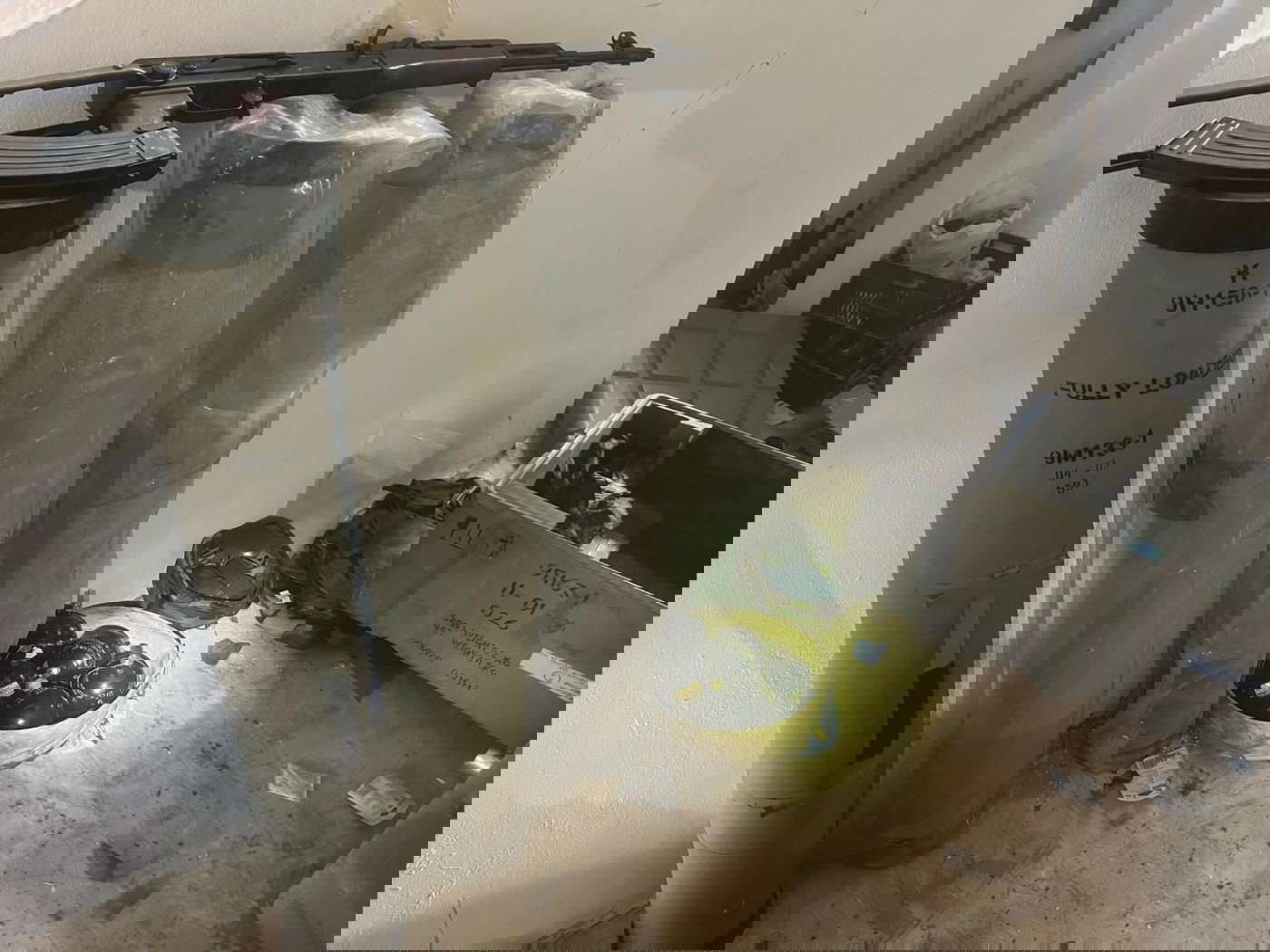 עמדת טילי נ"ט ואמצעי הלחימה שאותרו