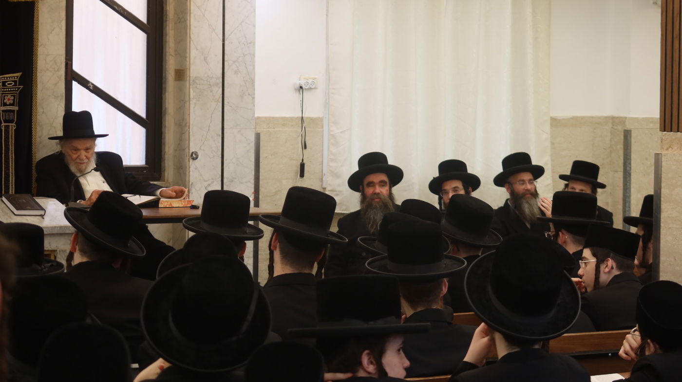 השיחה של הגרמ"ה לחסידי ויז'ניץ