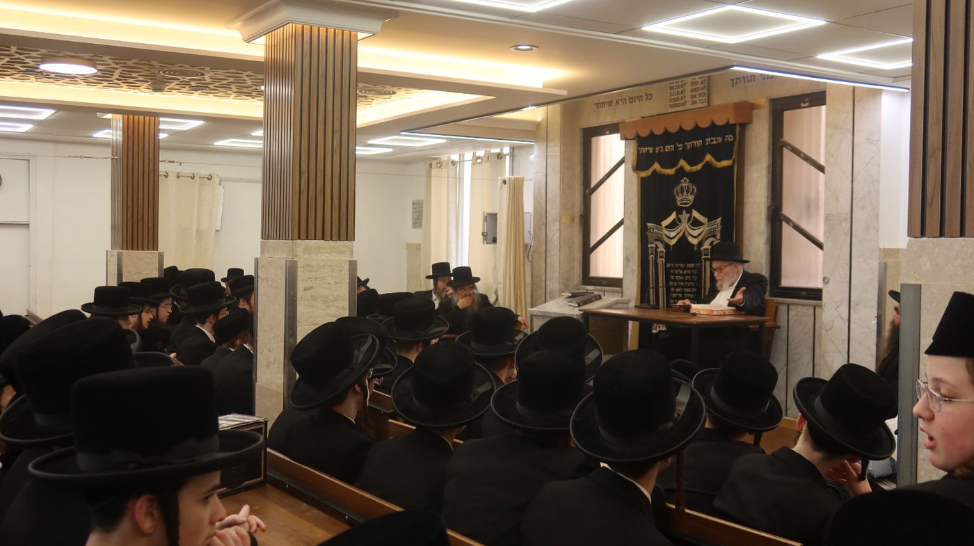 השיחה של הגרמ"ה לחסידי ויז'ניץ