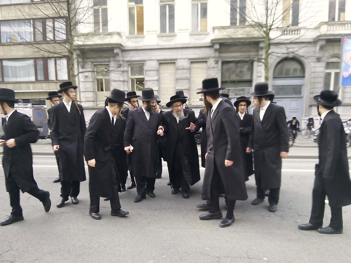  דומ"ץ סאטמר, הגה"צ רבי געציל בערקוביץ בביקור באנטווערפן