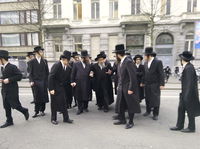  דומ"ץ סאטמר, הגה"צ רבי געציל בערקוביץ בביקור באנטווערפן