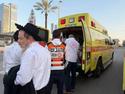 זירת נפילה בבני ברק
