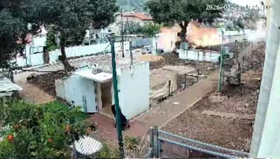 שקט מופתי ואז... בום | תיעוד דרמטי מזירת הנפילה בקרית שמונה