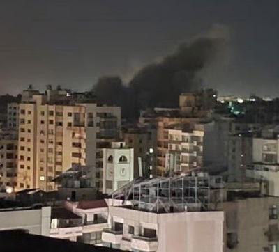 התקיפות הערב בדאחיה