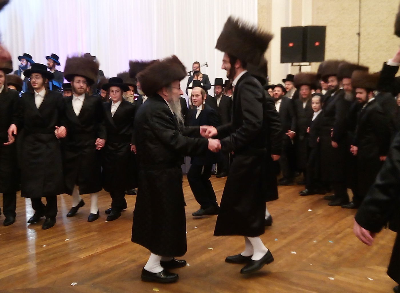  דומ"ץ סאטמר, הגה"צ רבי געציל בערקוביץ בשמחה באנטווערפן