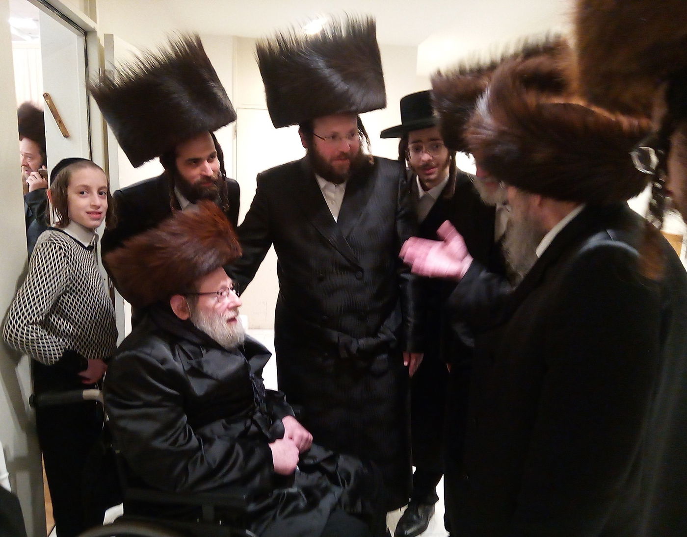  דומ"ץ סאטמר, הגה"צ רבי געציל בערקוביץ בשמחה באנטווערפן