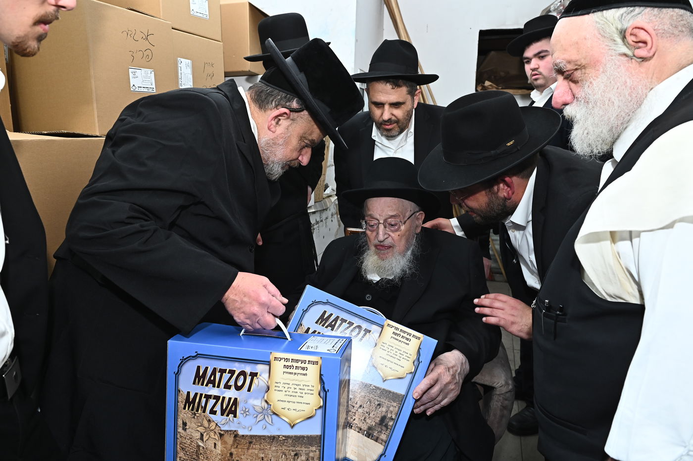 הגרמ"צ ברגמן באפיית מצות