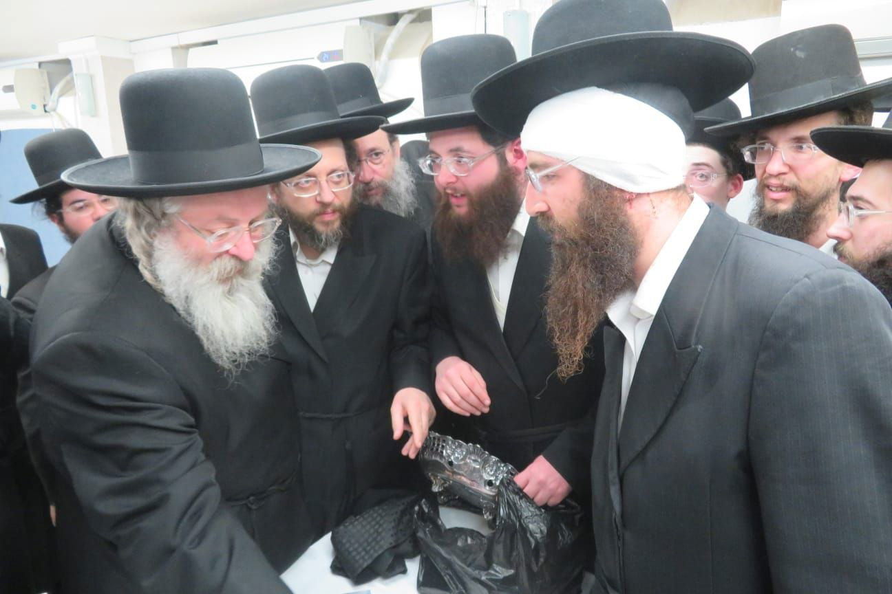 הרה"צ רבי נחמיה אלתר בביקור בערד