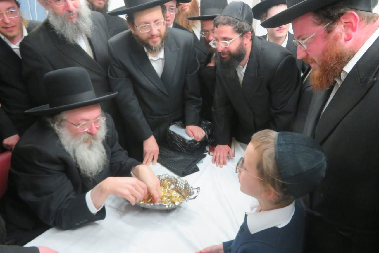 הרה"צ רבי נחמיה אלתר בביקור בערד