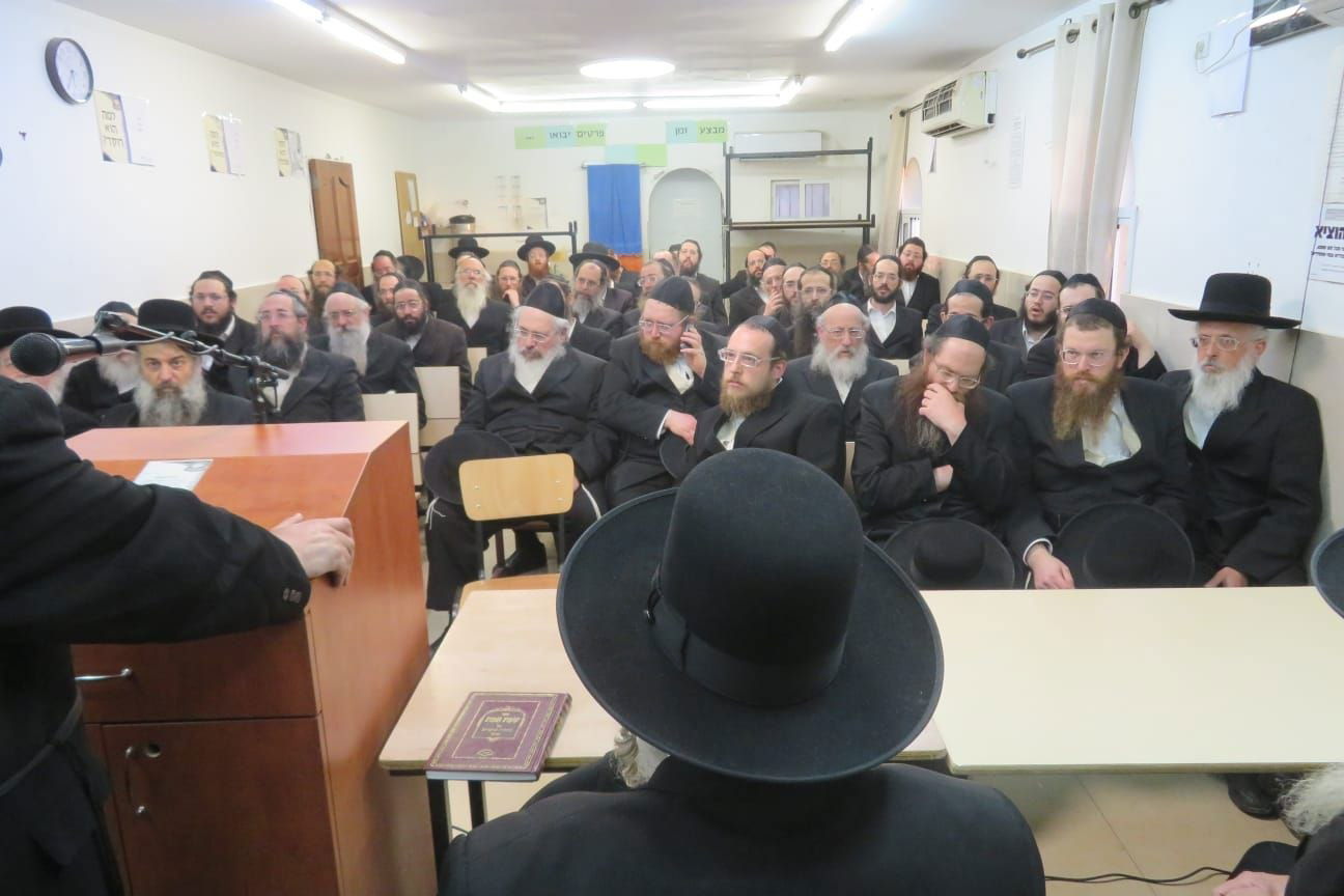 הרה"צ רבי נחמיה אלתר בביקור בערד