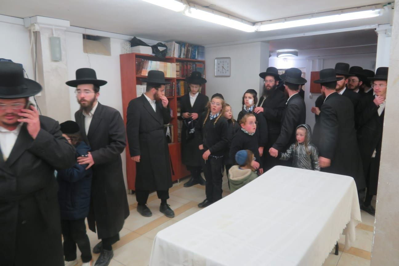 הרה"צ רבי נחמיה אלתר בביקור בערד