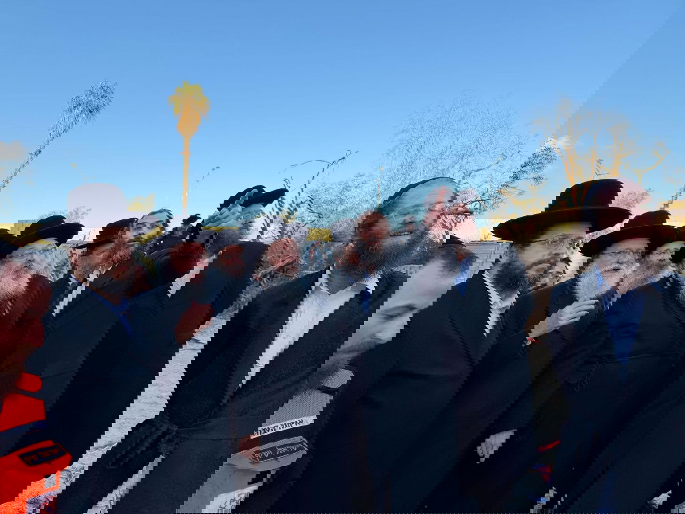 הרה"צ רבי נחמיה אלתר בביקור בערד