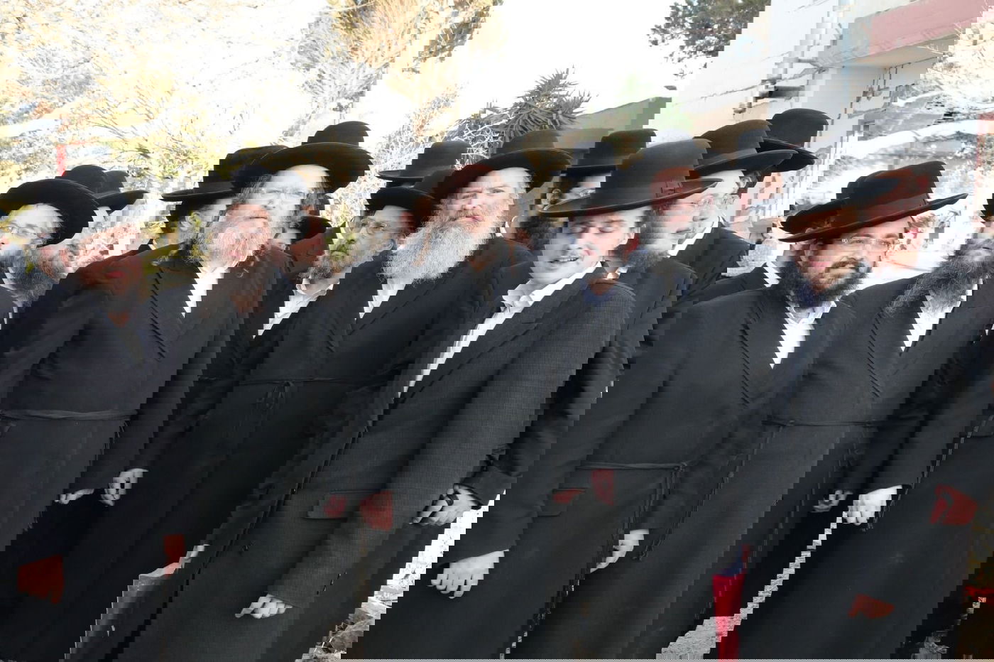 הרה"צ רבי ישראל מנחם אלתר בביקור בדימונה