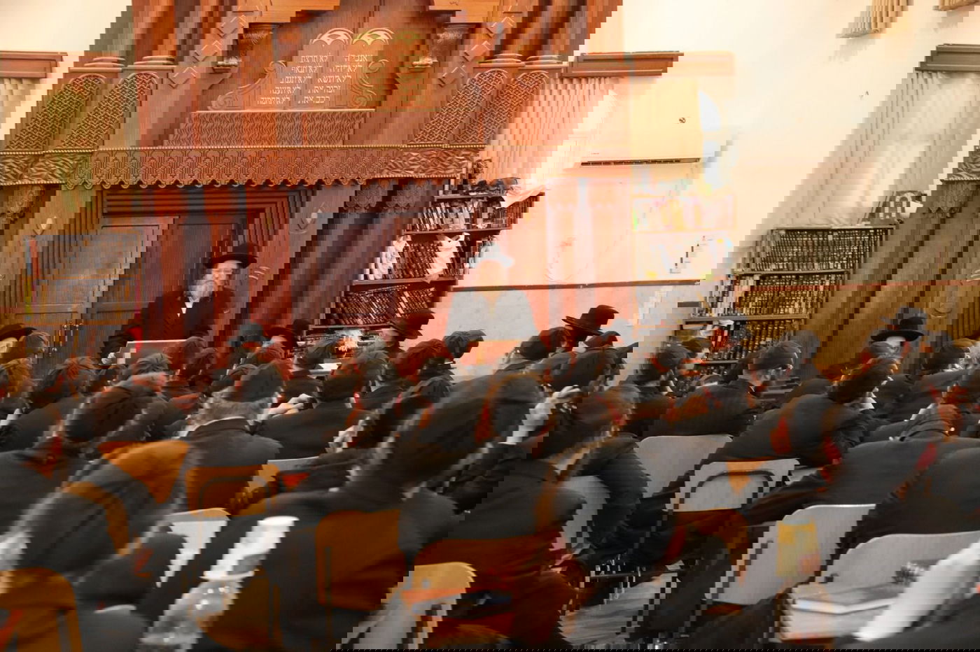 הרה"צ רבי ישראל מנחם אלתר בביקור בדימונה