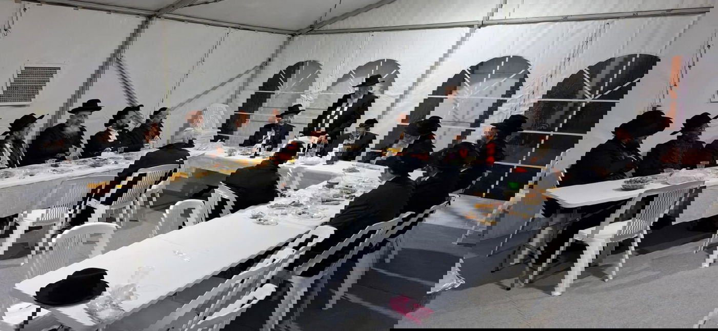 שמחת שבע ברכות לבנו של הרב נתנאל פיטוסי 