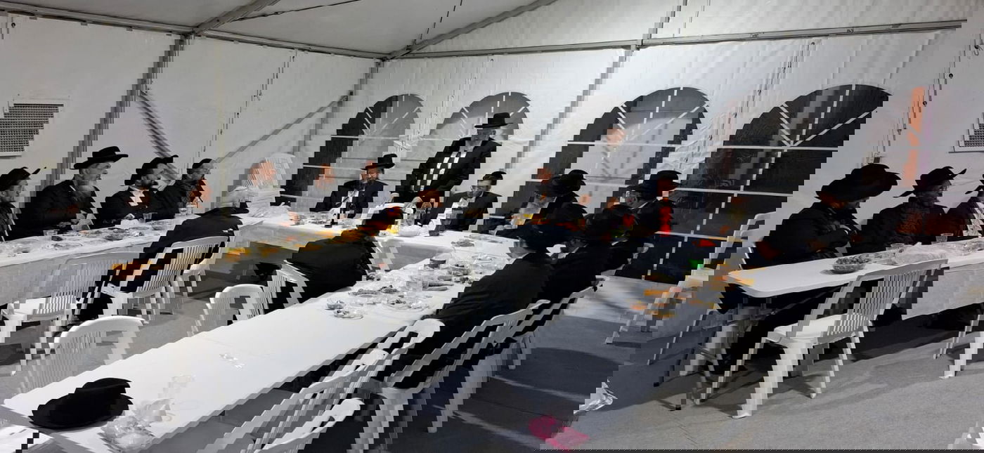 שמחת שבע ברכות לבנו של הרב נתנאל פיטוסי 