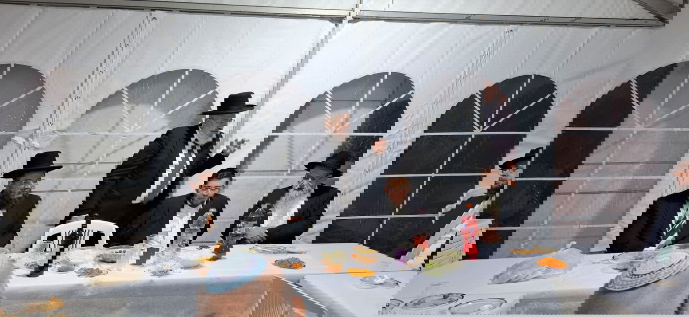 שמחת שבע ברכות לבנו של הרב נתנאל פיטוסי 