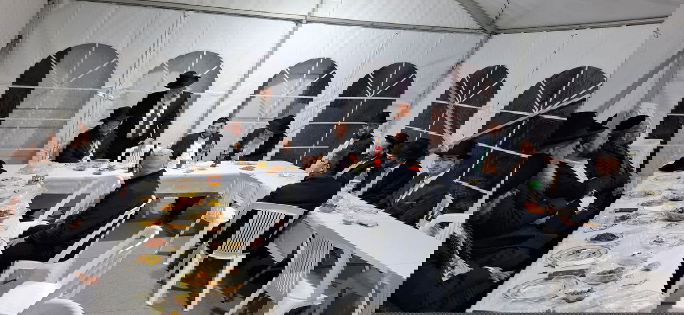 שמחת שבע ברכות לבנו של הרב נתנאל פיטוסי 