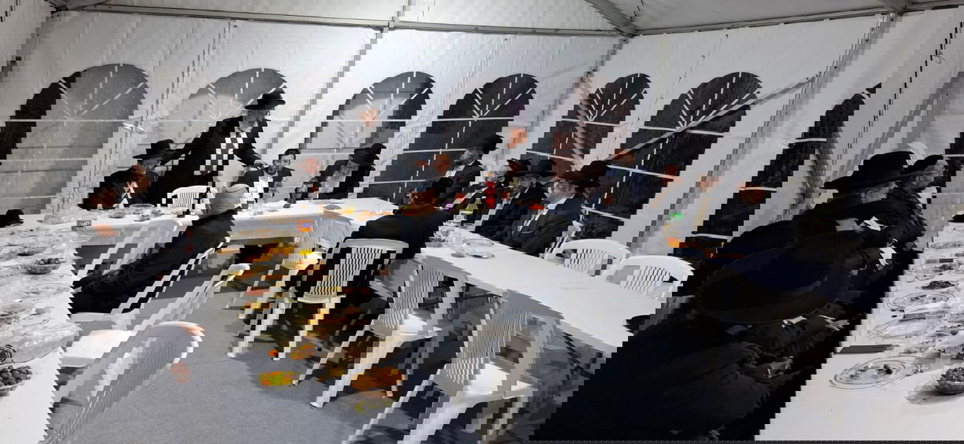 שמחת שבע ברכות לבנו של הרב נתנאל פיטוסי 