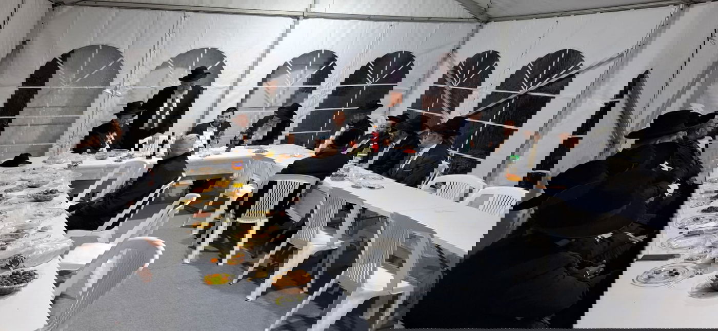 שמחת שבע ברכות לבנו של הרב נתנאל פיטוסי 