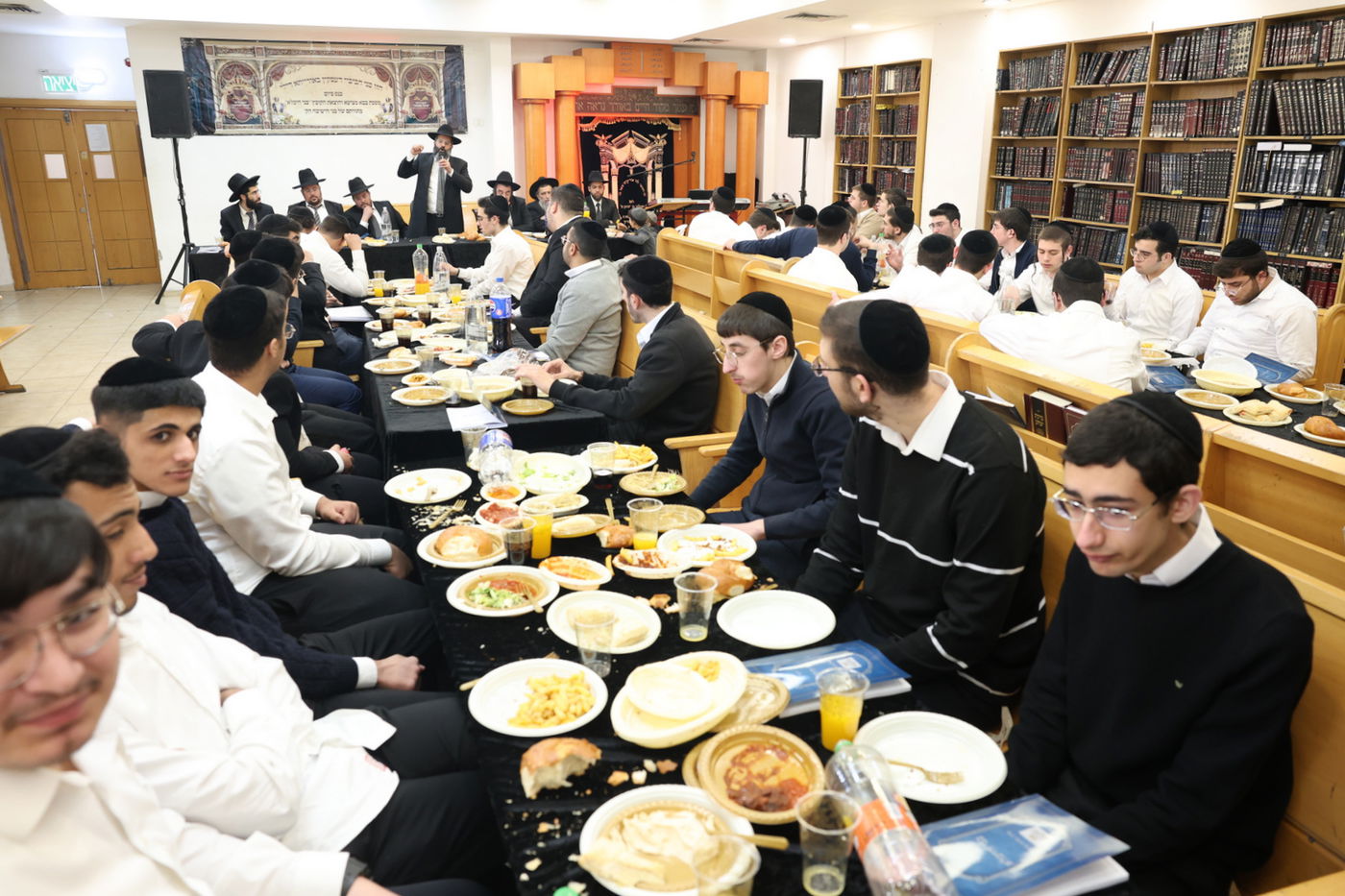 סיום מסכת בישיבת 'היכל שמעון'