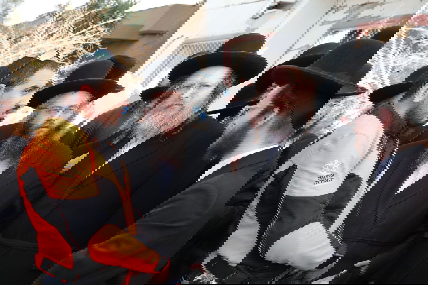 הרה"צ רבי ישראל מנחם אלתר בביקור בדימונה