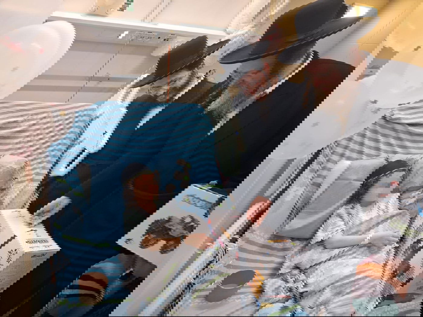 הרה"צ רבי ישראל מנחם אלתר בביקור בסורוקה