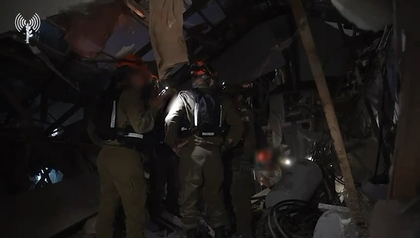 פעילות פיקוד העורף בזירה בבני ברק
