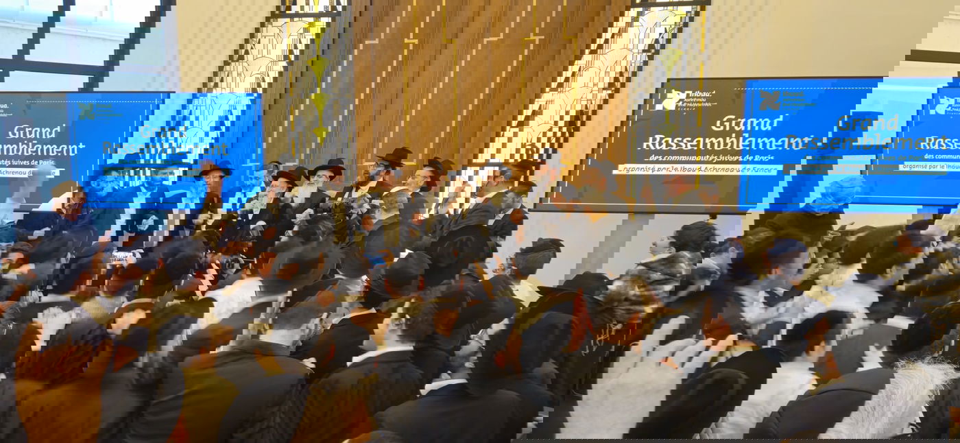 מסע הגר"ד כהן והגר"ש גלאי בצרפת