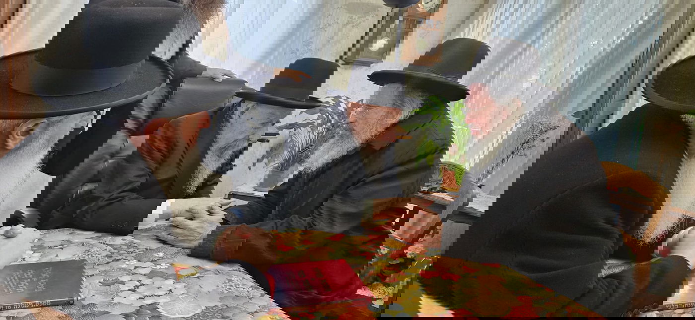 מסע הגר"ד כהן והגר"ש גלאי בצרפת