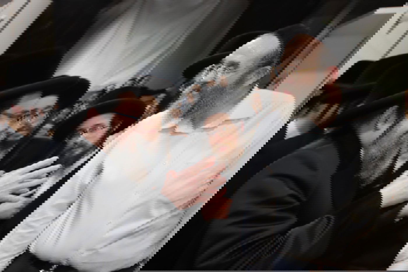 האדמו"ר מסקולען ירושלים באפיית מצות