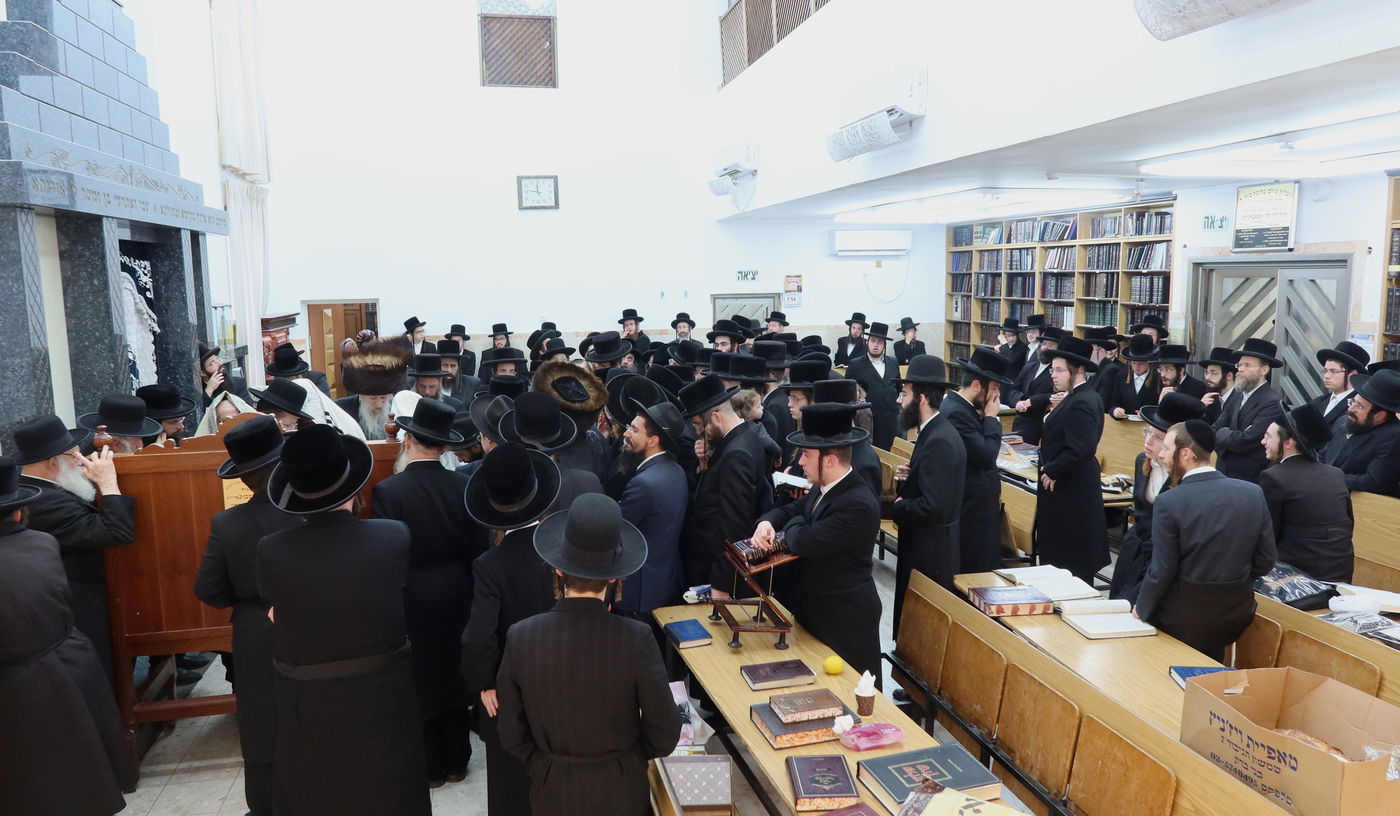 שמחת הברית לנכד האדמו"רים מטשארנאביל ומשכנות הרועים