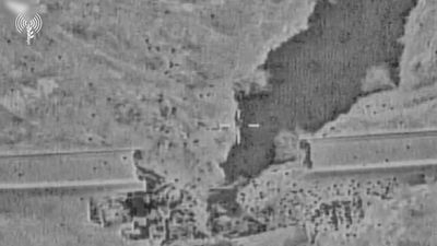 צה"ל תקף מעבר מרכזי נוסף בנהר הליטאני ששימש את חיזבאללה | צפו בתקיפה