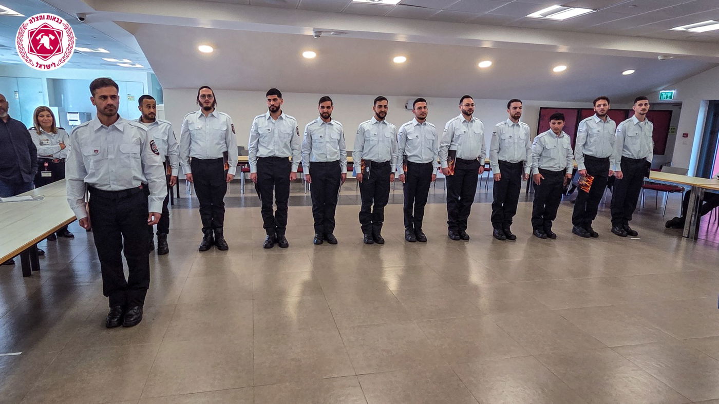 מחזור שלישי של תומכי לחימה חרדים הצטרף למערך המבצעי של כבאות והצלה