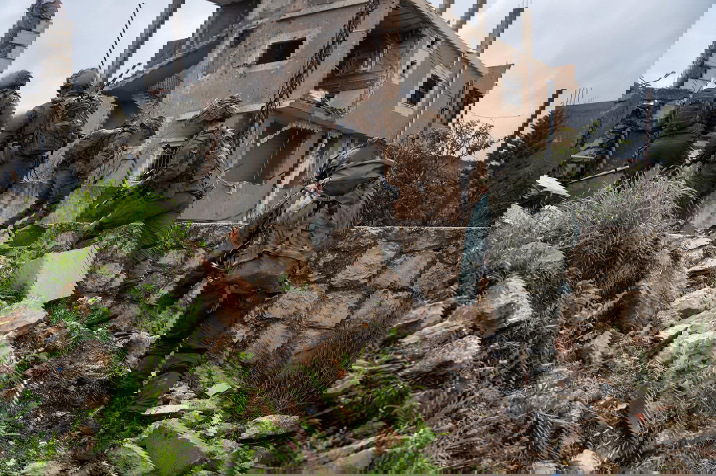  כוחות אוגדה 36 בדרום לבנון