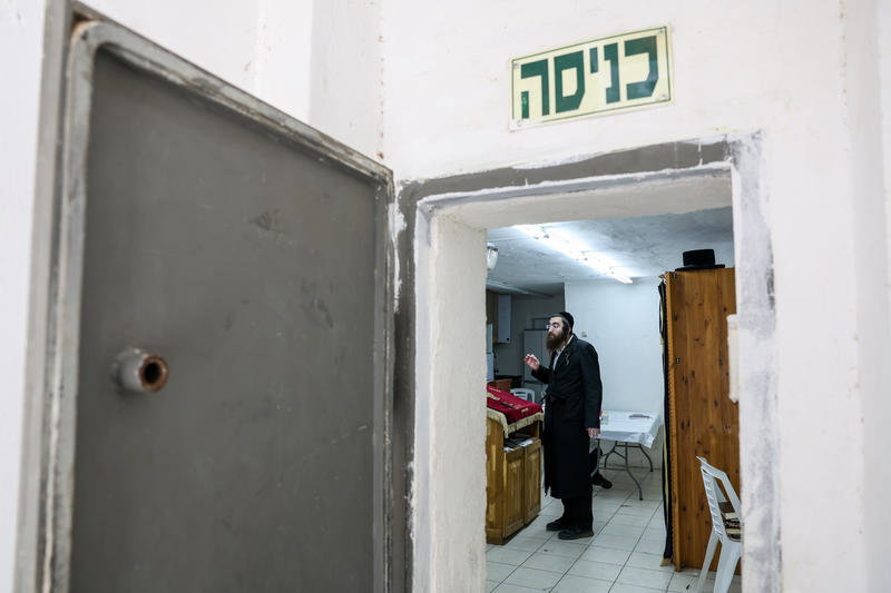 מקלט ציבורי. אילוסטרציה