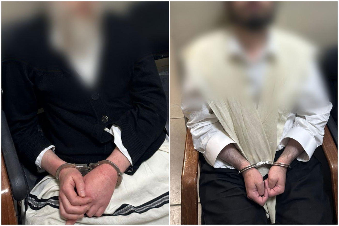 שניים מהחשודים שנעצרו