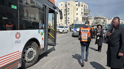 זירת התאונה בבית שמש