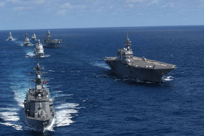 כוח המשימה היפני נערך למבצע הנועז ביותר שלו בעשורים האחרונים בהורמוז