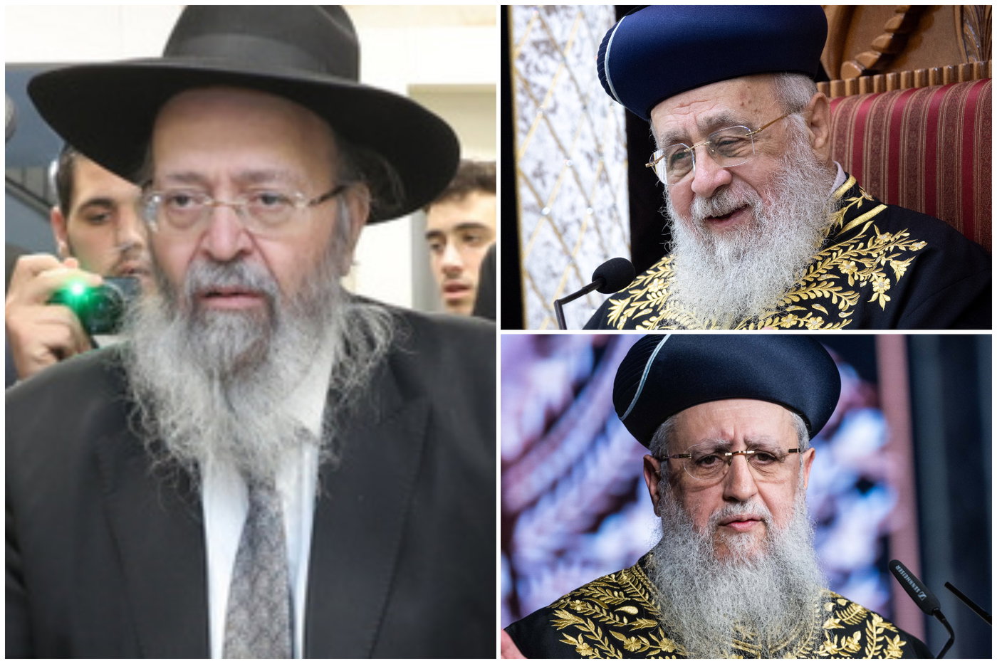 הראשל"צים הגר"י יוסף והגר"ד יוסף והגרי"ח סופר