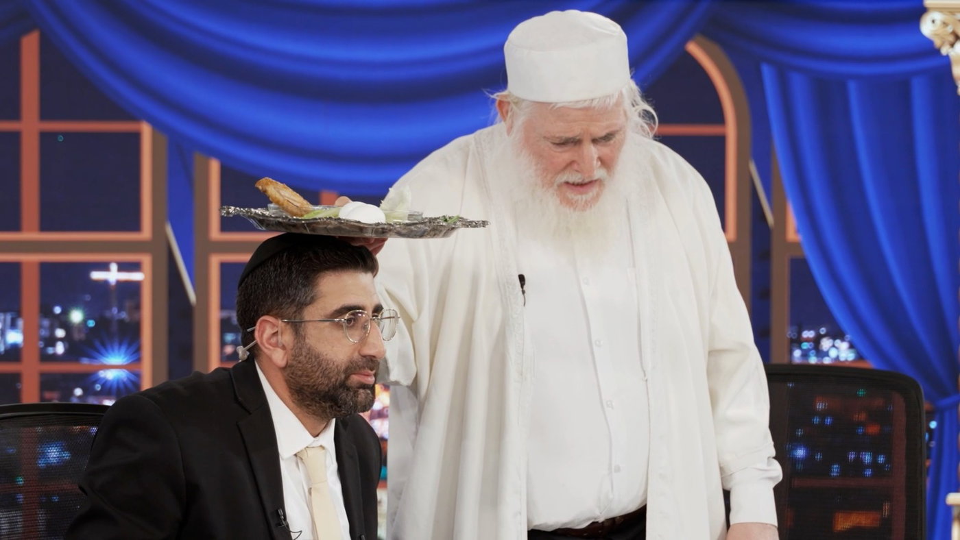 המקובל הרב אורי חנניה אלנקוה ויוסי עבדו משדר "בני מלכים"