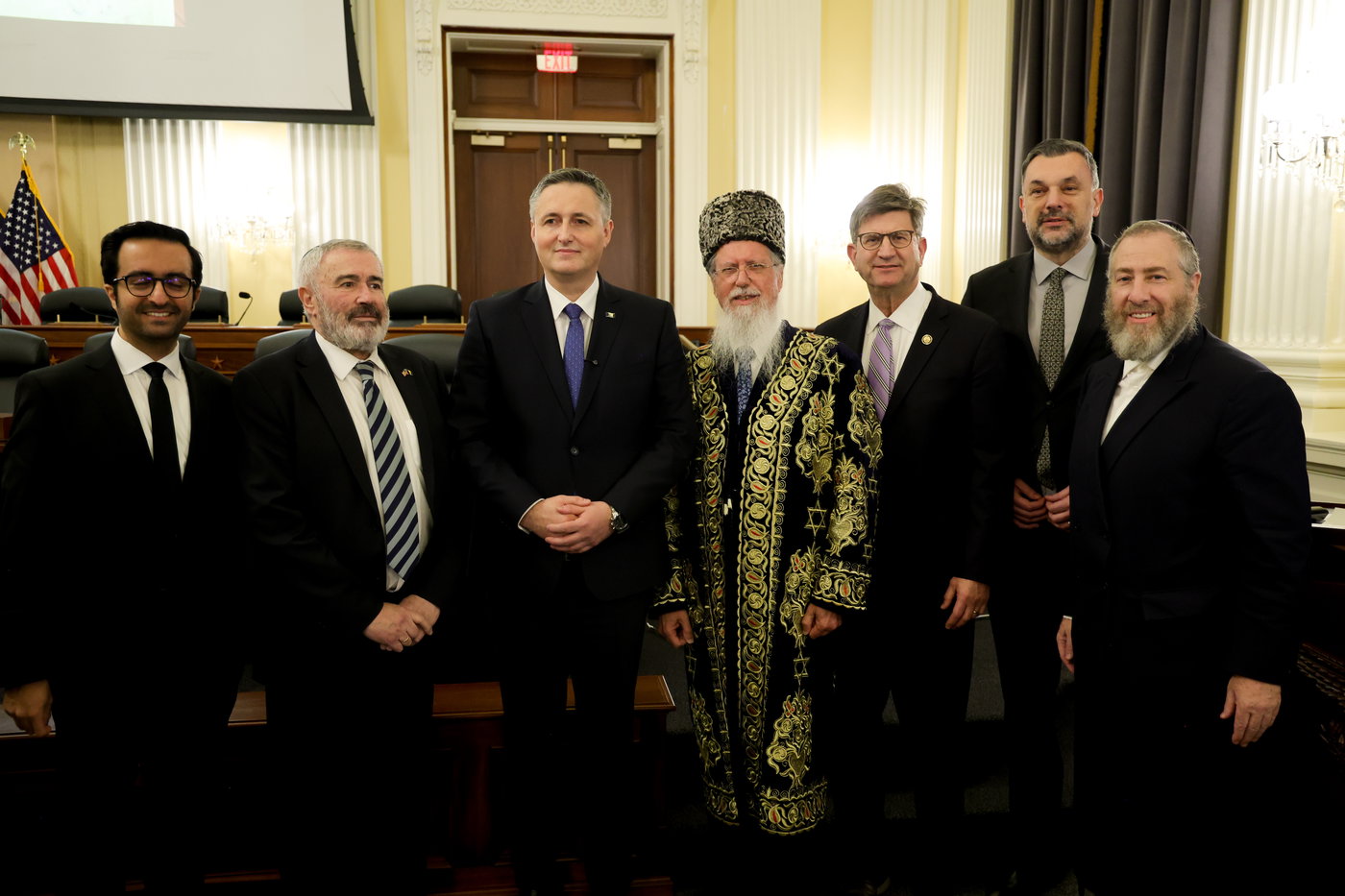 שולחן ליל הסדר בקונגרס האמריקאי