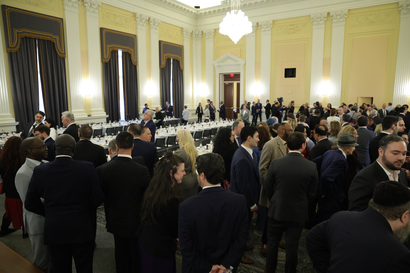 שולחן ליל הסדר בקונגרס האמריקאי