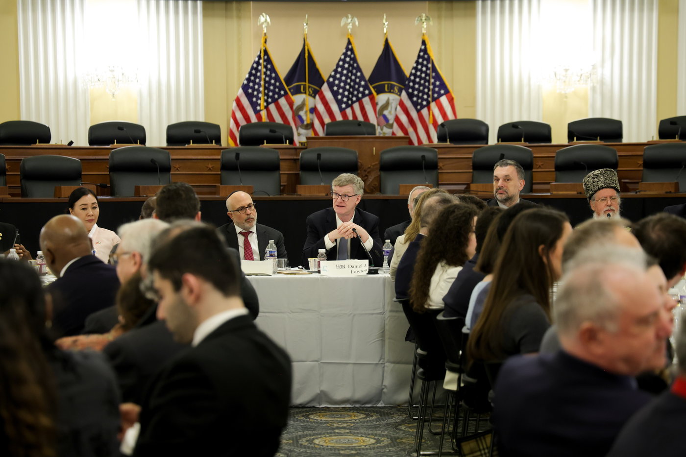 שולחן ליל הסדר בקונגרס האמריקאי