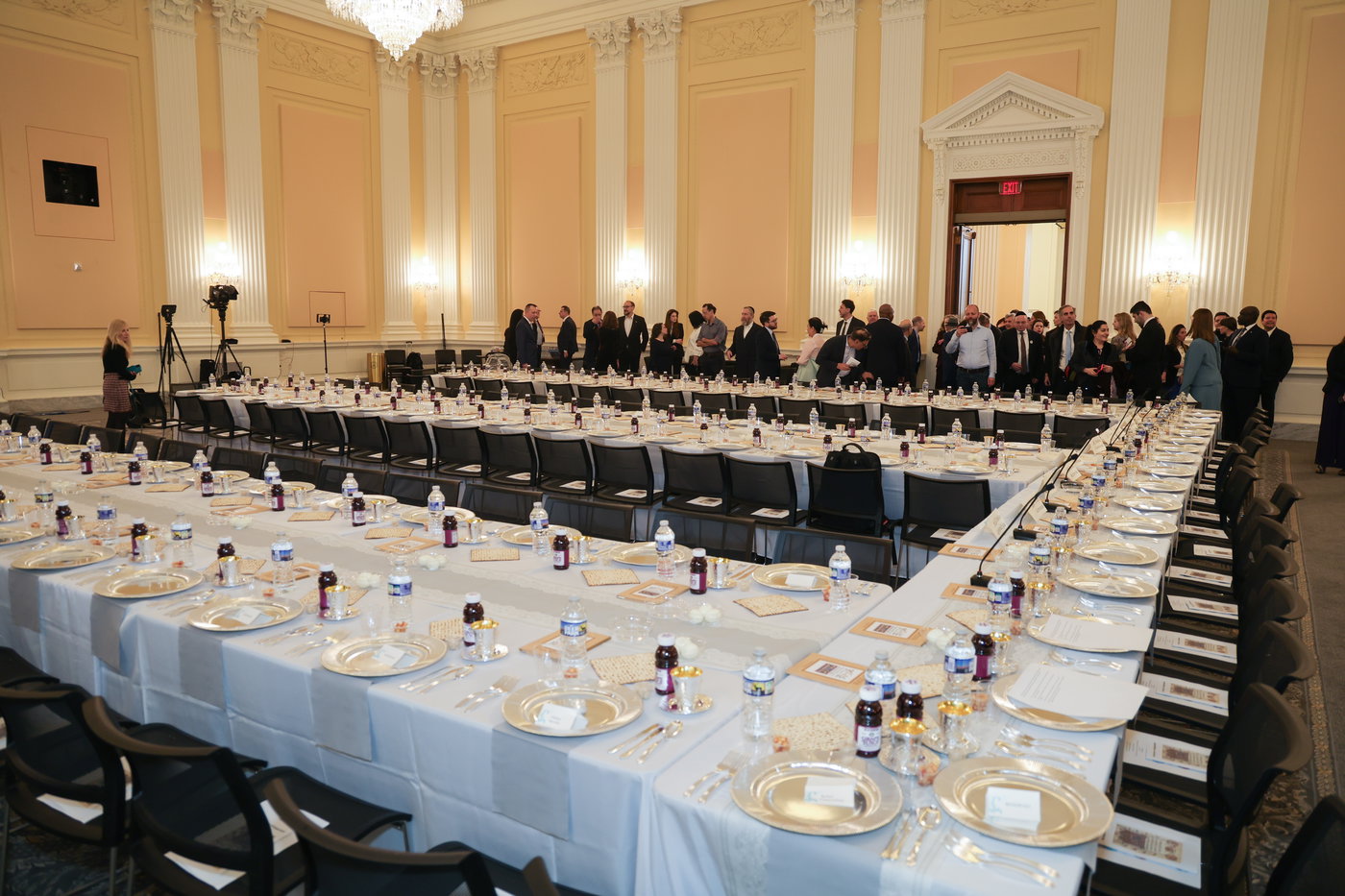 שולחן ליל הסדר בקונגרס האמריקאי