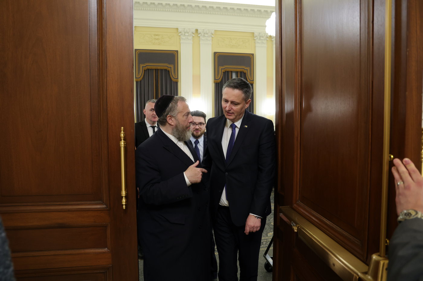 שולחן ליל הסדר בקונגרס האמריקאי