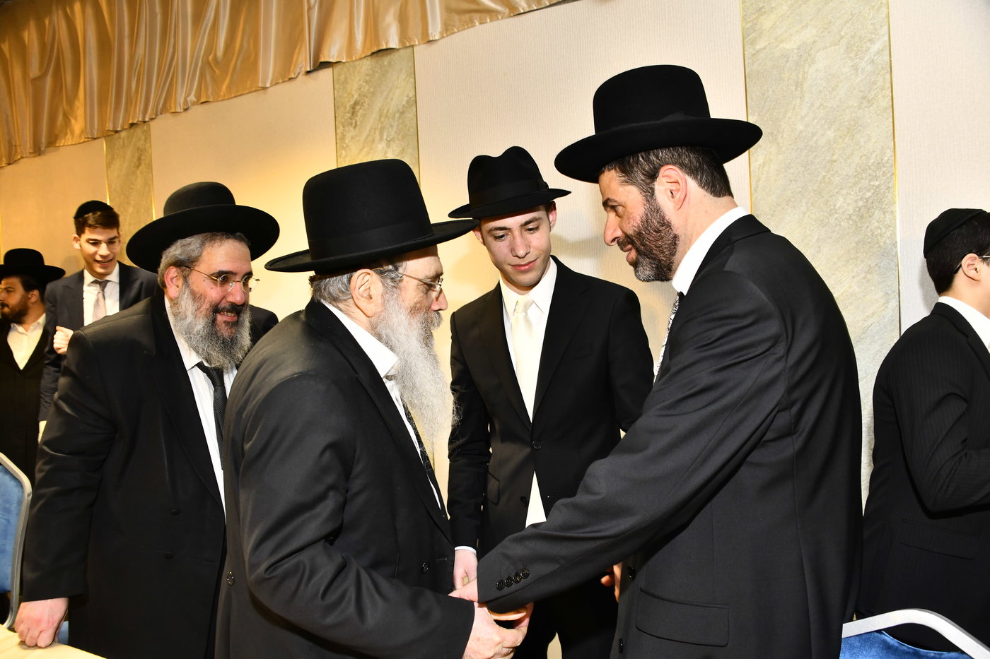 שמחת נישואי בתו של מנחם שפירא