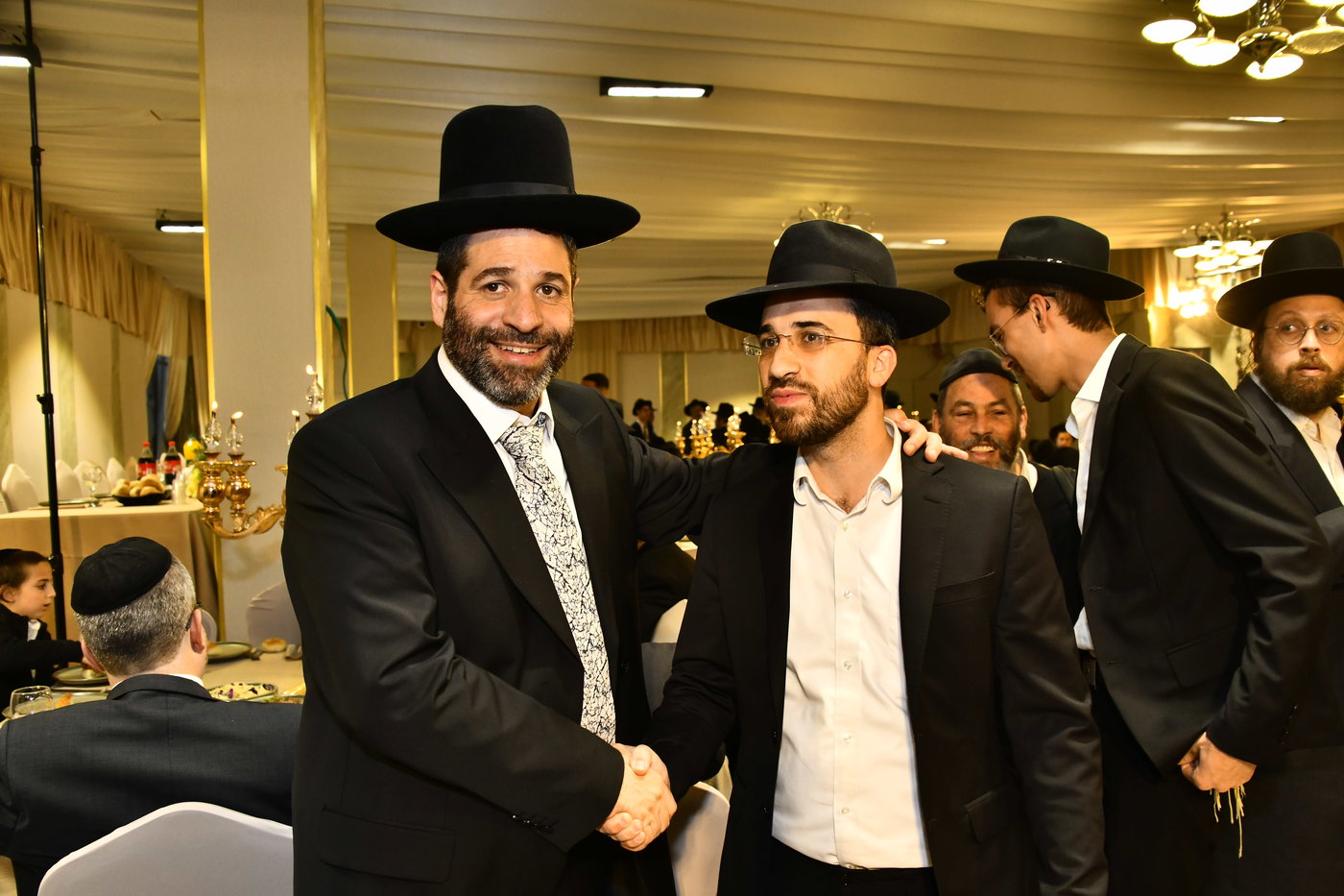 שמחת נישואי בתו של מנחם שפירא