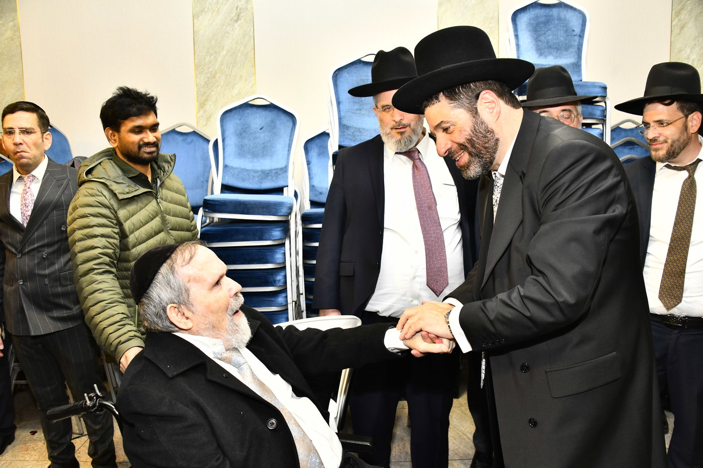 שמחת נישואי בתו של מנחם שפירא